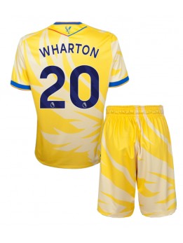 Crystal Palace Adam Wharton #20 Replika Borta Kläder Barn 2024-25 Kortärmad (+ byxor)